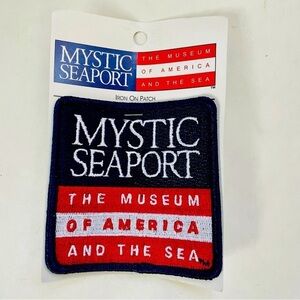 NWT Mystic Seaport The Museum of America and the Sea Iron-On Iron On Patch